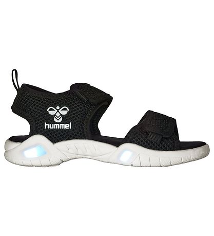 Hummel Sandals w. Light - Flash - Black