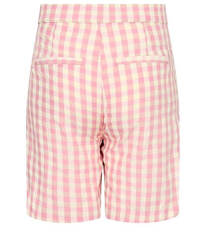 Sofie Schnoor Girls Shorts - Check Pink