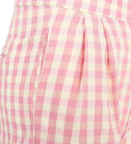 Sofie Schnoor Girls Shorts - Check Pink