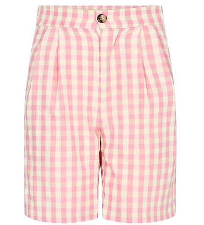 Sofie Schnoor Girls Shorts - Check Pink