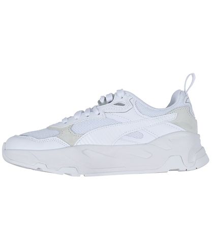 Puma Strigaskór - Trinity Jr - White/Silfur