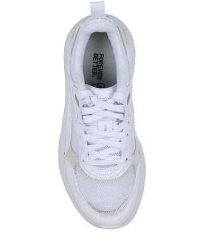 Puma Strigaskór - Trinity Jr - White/Silfur
