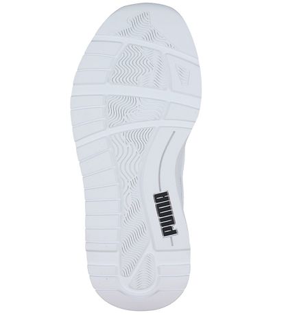 Puma Strigaskór - Trinity Jr - White/Silfur