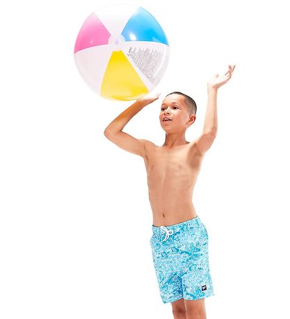 Speedo Badshorts - Tryckt - Blå