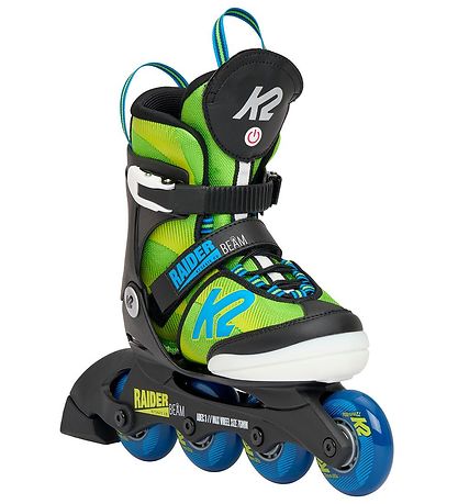 K2 Rolschaatsen - Raiderstraal - Groen/zwart