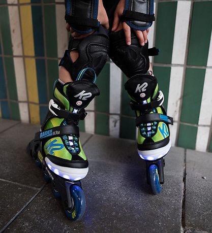 K2 Rollerskates - Raider Beam - Green/Black - Inline