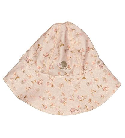 Wheat Solhatt - UV40+ - Purple Poppy Blommor