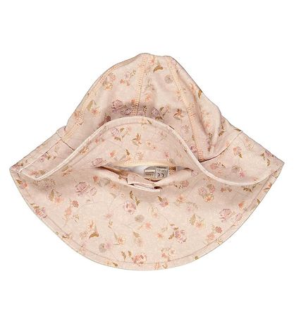 Wheat Solhatt - UV40+ - Purple Poppy Blommor