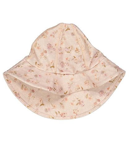 Wheat Solhatt - UV40+ - Purple Poppy Blommor