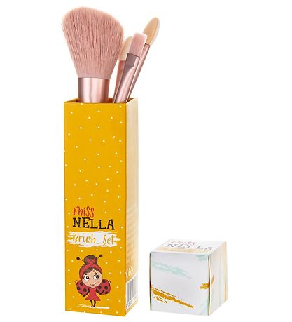 Miss Nella Brush set - 4 pcs - Pink