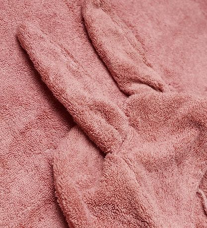Pippi Hooded Towel - 70x120 cm - Old Rose