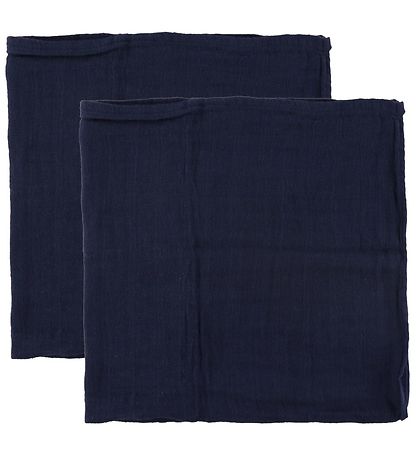 Pippi Muslin Cloths - 6-Pack - 65x65 cm - Dark Navy