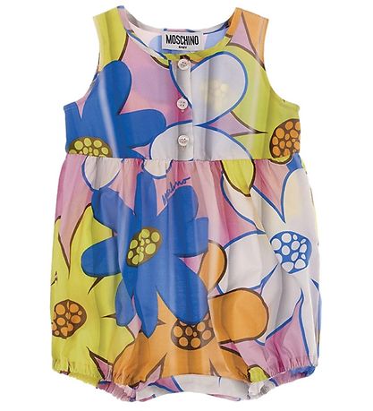 Moschino Léttur samfestingur/Sólhattur - Bleikt Blóm