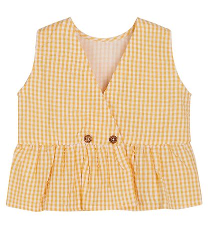 Hust and Claire Top - Whey - Ochre
