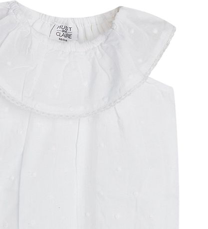 Hust and Claire Summer Romper - Magnolia - White
