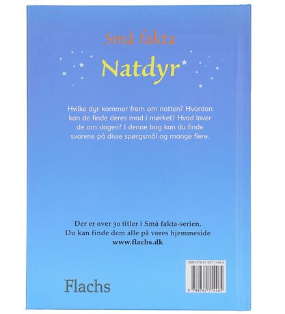 Gads Forlag Book - Little facts - Nocturnal animals - Danish