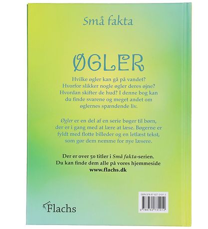 Gads Forlag Book - Small facts - Lizards - Danish