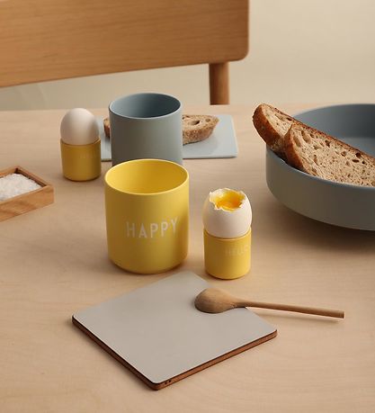 Design Letters Bolli - Favorite Cup - Happy - Yellow