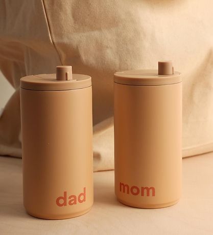 Design Letters Thermo bolli - 350 ml - Drapplitað