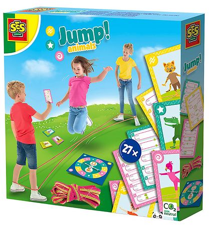 SES Creative - Jump elastic w. Activity Cards