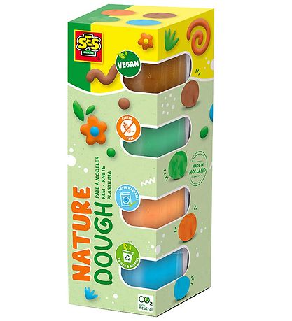 SES Creative Leir - 4x90 g - Nature