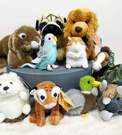 Living Nature Soft Toy - 16x7 cm - Cocker Spaniel Puppy - Brown