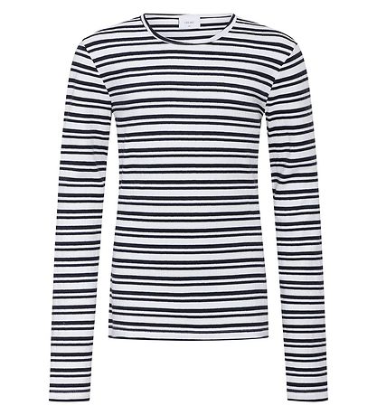 Grunt Blouse - Dopim - Navy Stripe