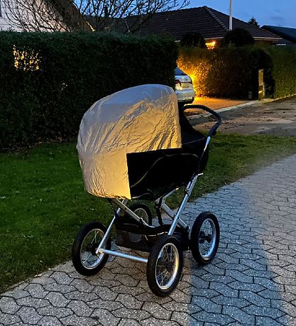 BabyDan Mosquito Net - Black w. Reflector on the hood