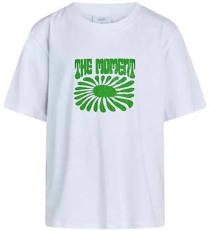 Grunt T-Shirt - Mason - Weiß m. Grün Print