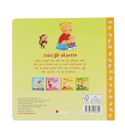 Forlaget Bolden Book - I am Large - Julius goes to Potty