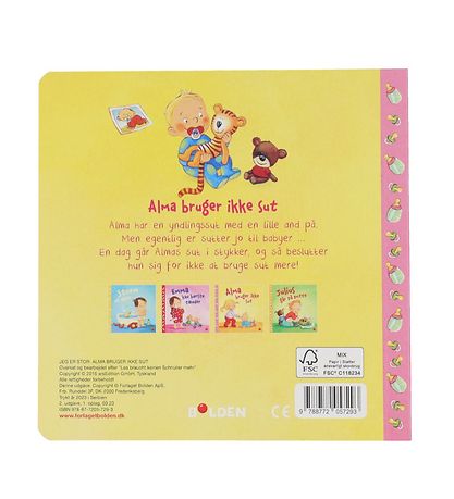 Forlaget Bolden Book - I am Large - Alma do not use Pacifier