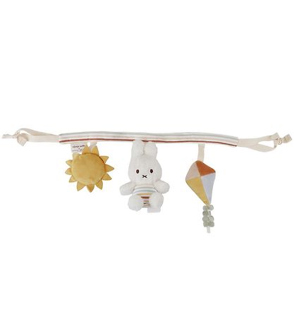Little Dutch Pram Chain - Miffy - Vintage Sunny Stripes