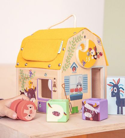 Lilliputiens House Shape Sorter - Sound And Shapes Discovery Hou
