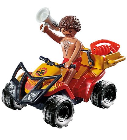 - VTT sauveteur Playmobil City Action - 71040 - 18 Parties