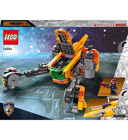 LEGO Marvel Guardians Of The Galaxy - Baby Rocket's Ship 76254
