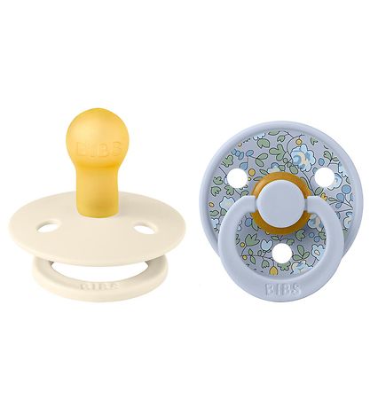 BIBS X Liberty Colour Pacifiers - 2-Pack - Size 1 - Round - Eloi