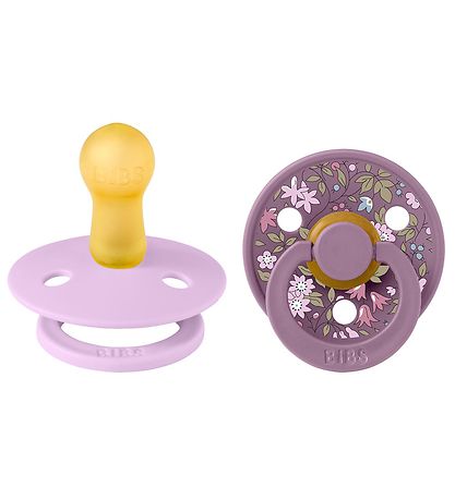 BIBS X Liberty Colour Pacifiers - 2-Pack - Size 2 - Round - Cham