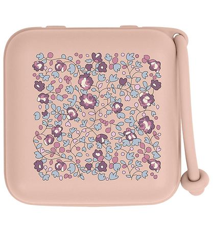 BIBS X Liberty Pacifier box - 7x5 cm - Blush