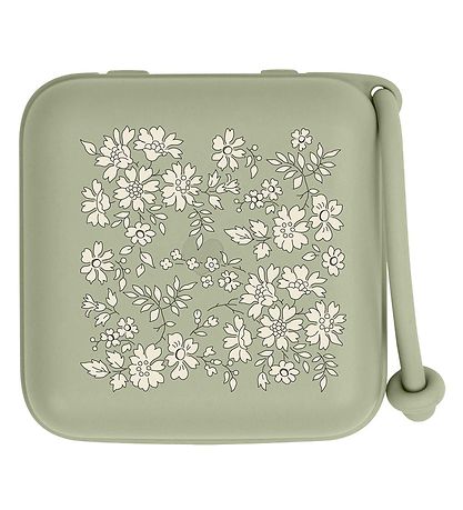BIBS X Liberty Pacifier box - 7x5 cm - Sage