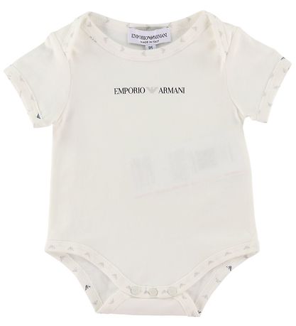 Emporio Armani Bodys k/ä - 2er-Pack - Aquilebianche