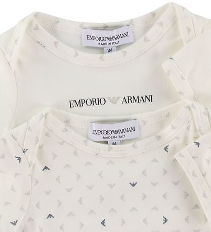 Emporio Armani Bodys k/ä - 2er-Pack - Aquilebianche