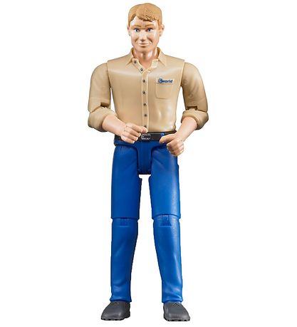 Bruder Figur - bworld - Man m. Blå Byxor - 60006