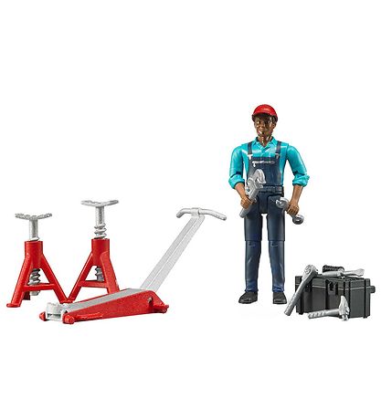 Bruder Figure - bworld - Mekaniker w. Accessories - 62100