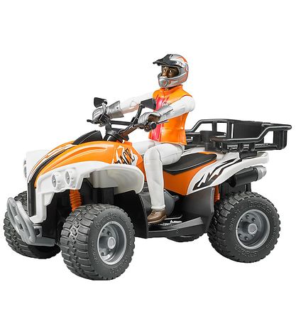 Bruder Figure w. ATV - bworld - 63000