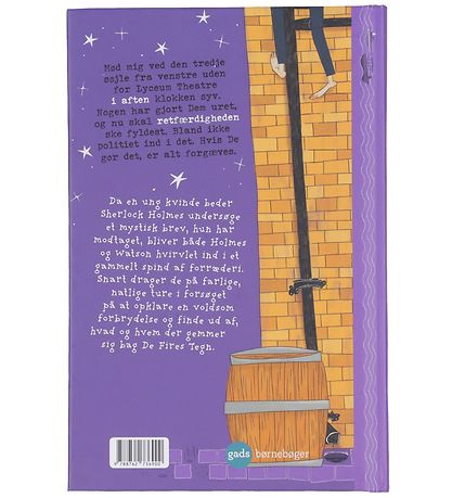Gads Forlag Book - Sherlock Holmes - The Fours Symbols - Danish