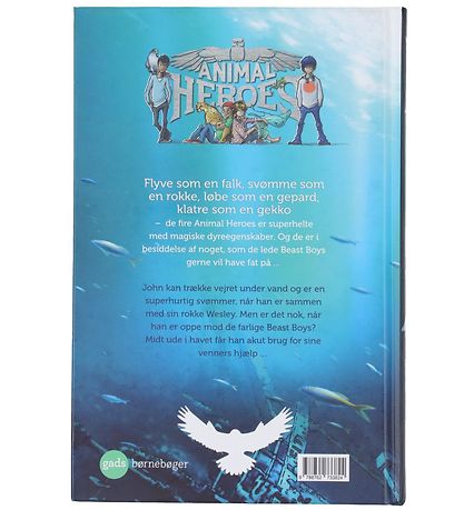 Gads Forlag Book - Animal Heroes - Stingray - Danish