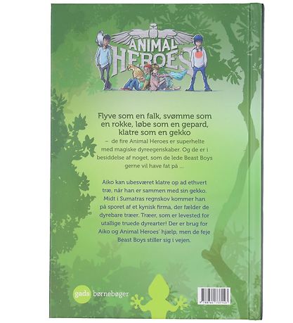 Gads Forlag Book - Animal Heroes - Gecko Eye - Danish
