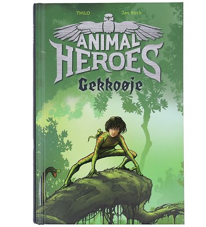 Gads Forlag Book - Animal Heroes - Gecko Eye - Danish