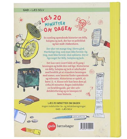 Gads Forlag Book - Read 20 Minutes a Day - Danish
