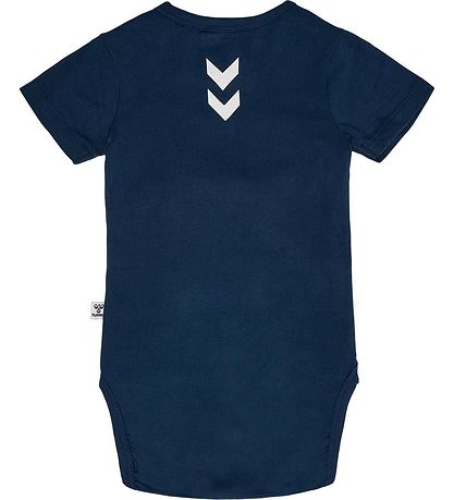 Hummel Bodysuit s/s - hmlAzur Block - Dress Blue